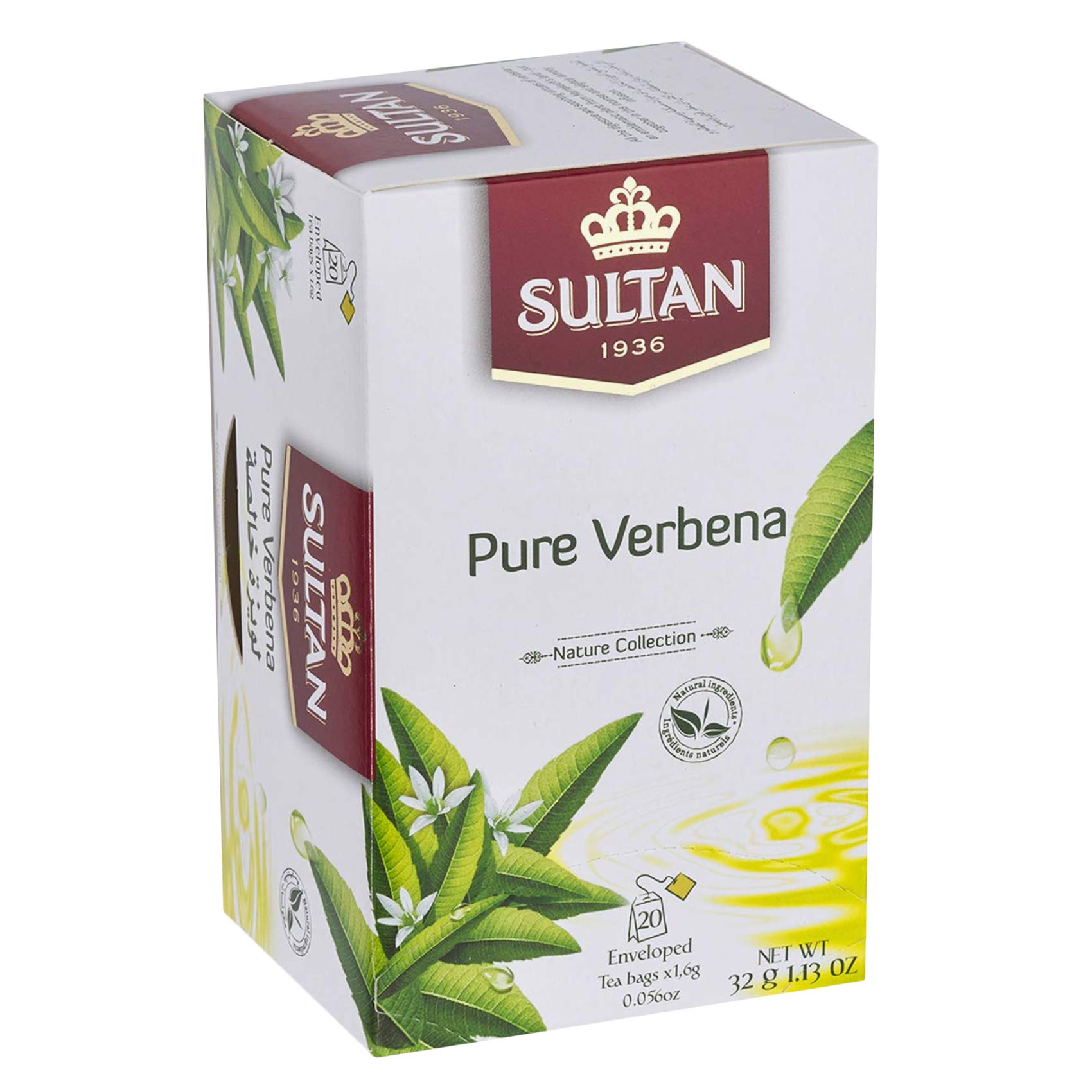 Sultan Pure Verbena Tea – 20 Bags