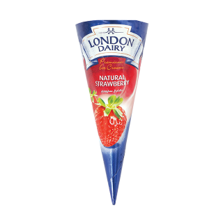 Natural Strawberry Ice Cream 140Ml