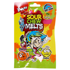 Jojo Sour Chew Melts Pouch 30g