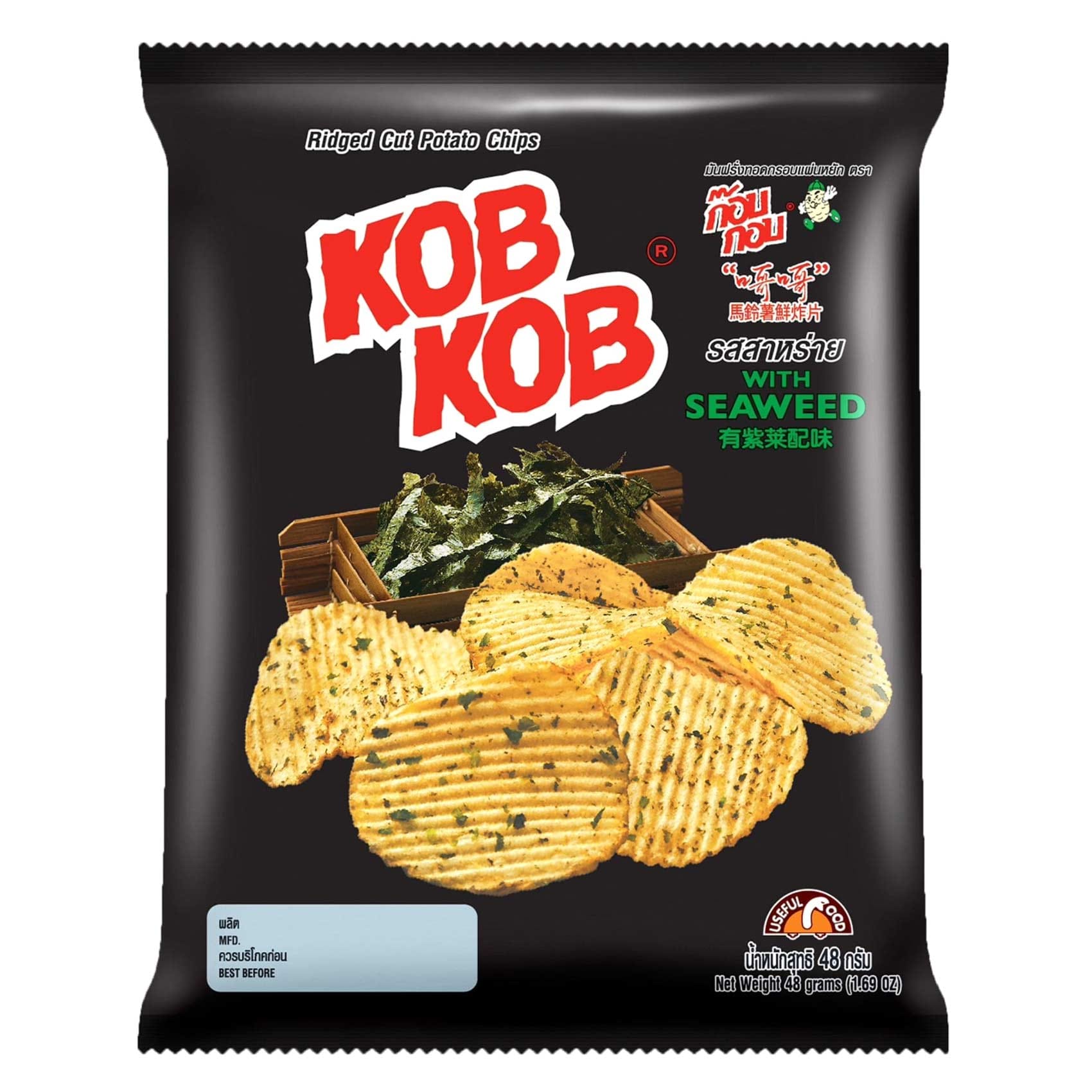 Kob Kob Seaweed Flavor Chips – 48 g