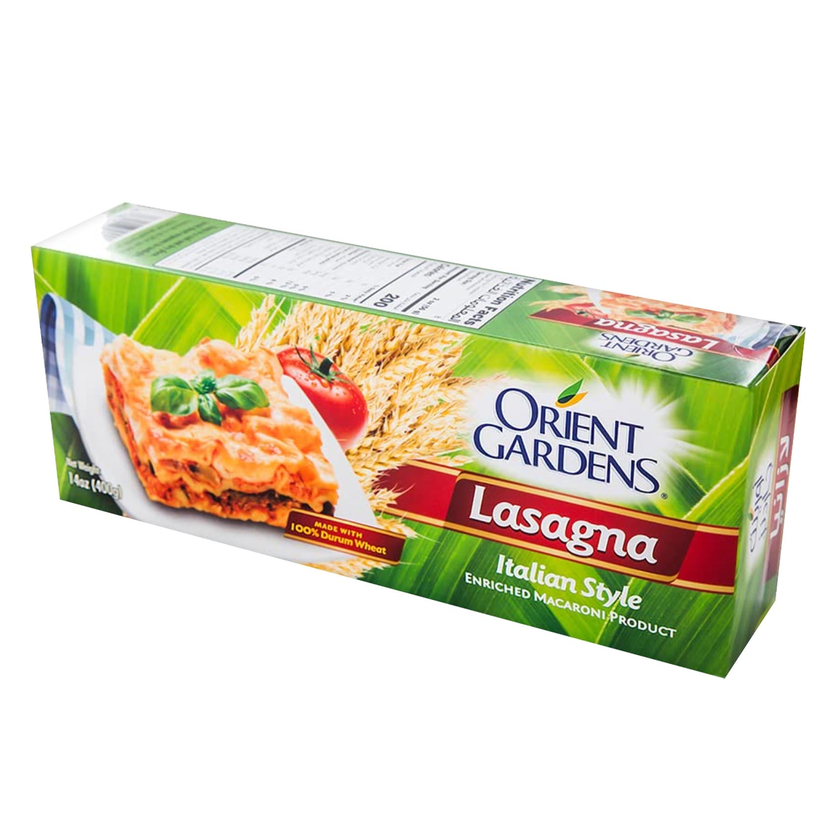 Orient Gardens Lasagna Italian Style 400g