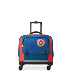 Delsey 4W Horizontal School Bag Blue