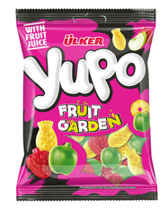 Ulker Yupo Fruit Garden Gummy Candy with Fruit Juice 80g