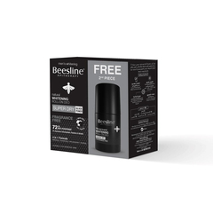 Beesline Men Whitening Roll-On Deo Super Dry Fragrance Free (Promo Pack) 2*50ml