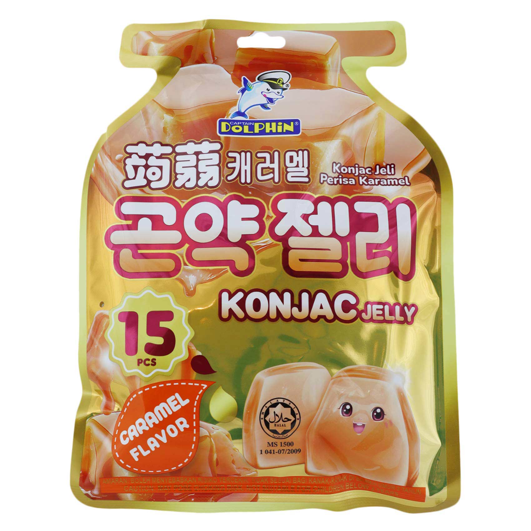 Konjac Jelly Caramel Flavor 20g x15pcs