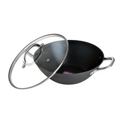 SAFA Wok with Glass Lid 28cm