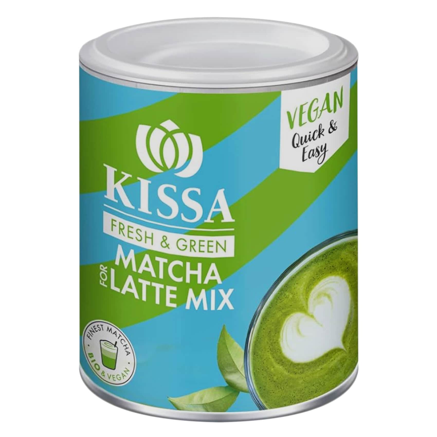 Kissa Vegan Fresh And Green Tea Matcha For Latte 120g