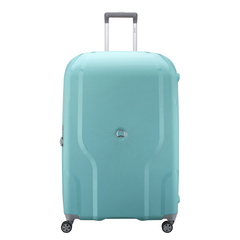 Delsey Clavel 4 Wheels 83cm Trolly Case Teal Blue