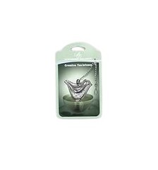 B&D Stainless Steel Bird Shaped Tea Infuser with Chain Silver