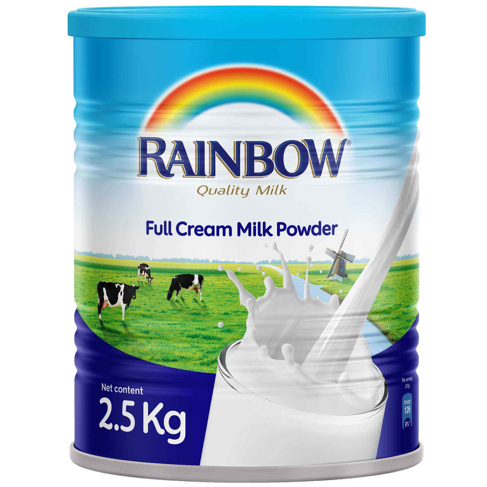 Rainbow Full Cream Milk Powder 2.5kg