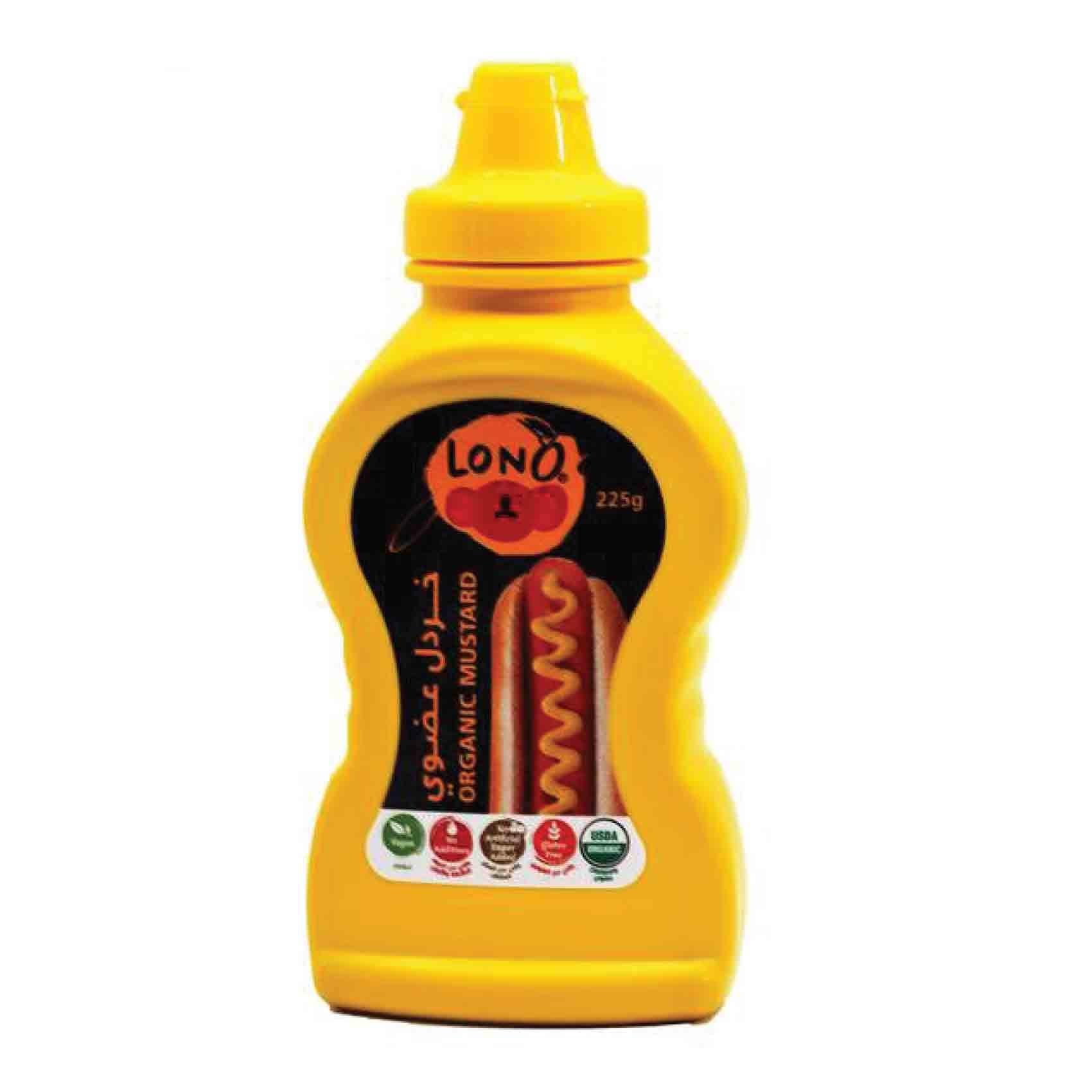 Lono Organic Mustard Paste 225g