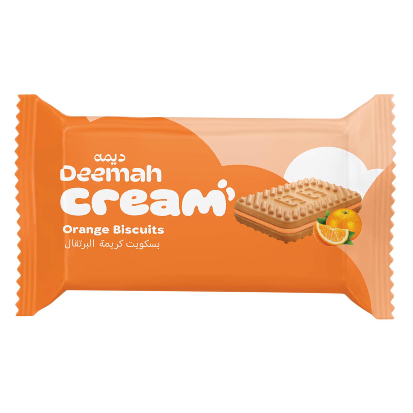 Deemah Orange Cream Biscuits 27g