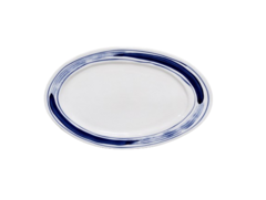 B & D Ceramic Oval Plate 12.75Cm P5226233