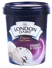 London Dairy Cookies & Cream Ice Cream 500ml