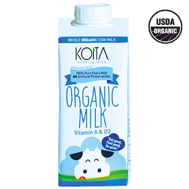 Organic Whole Fat Milk