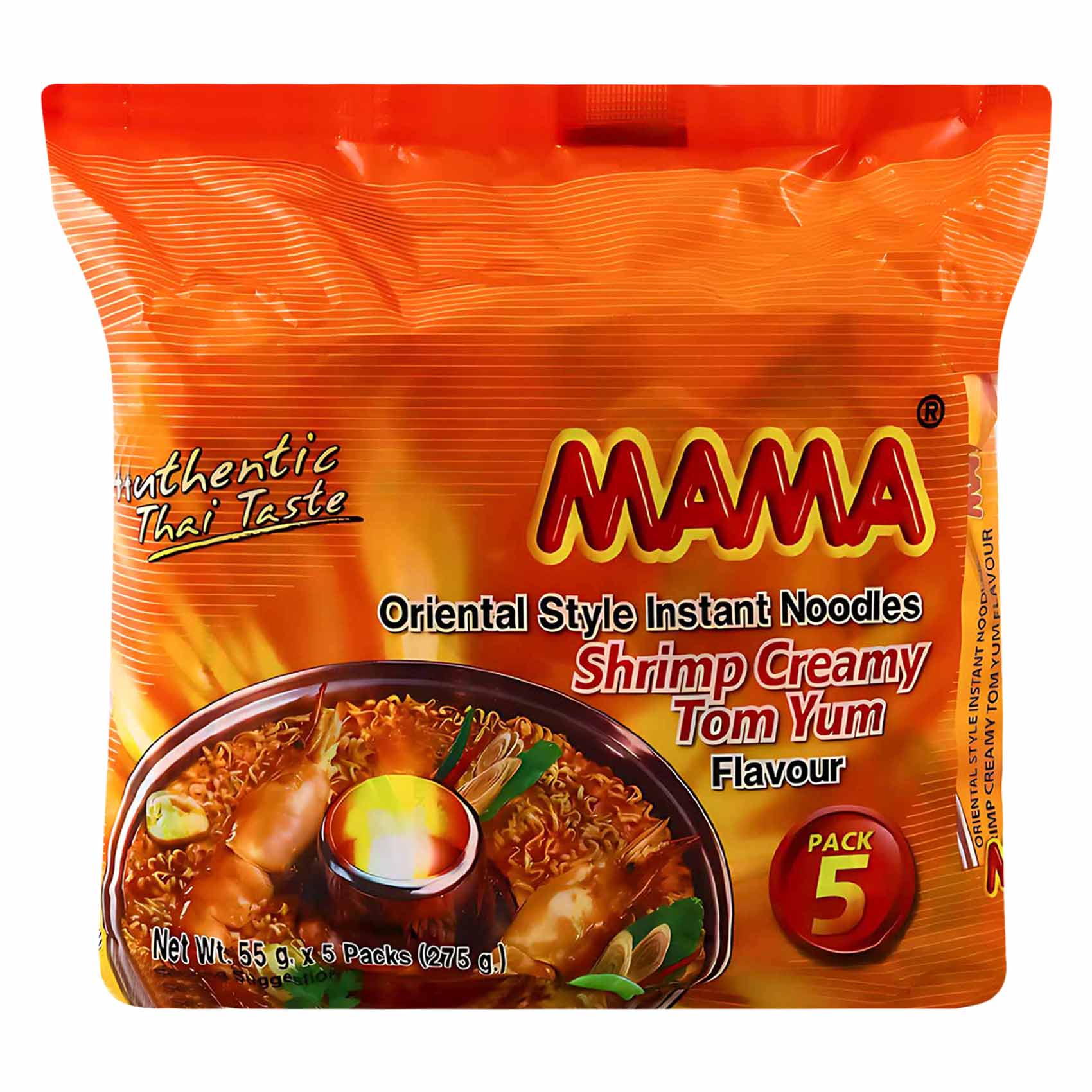 Mama Tomyum Shrimp Cream 55g x5