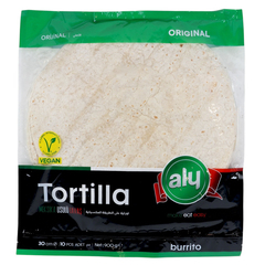 Aly Vegan Tortilla Mexican Style Burrito 30cm 900g