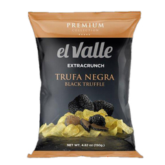 El Valle Black Truffle Extra Crunch Potato Chips 150g
