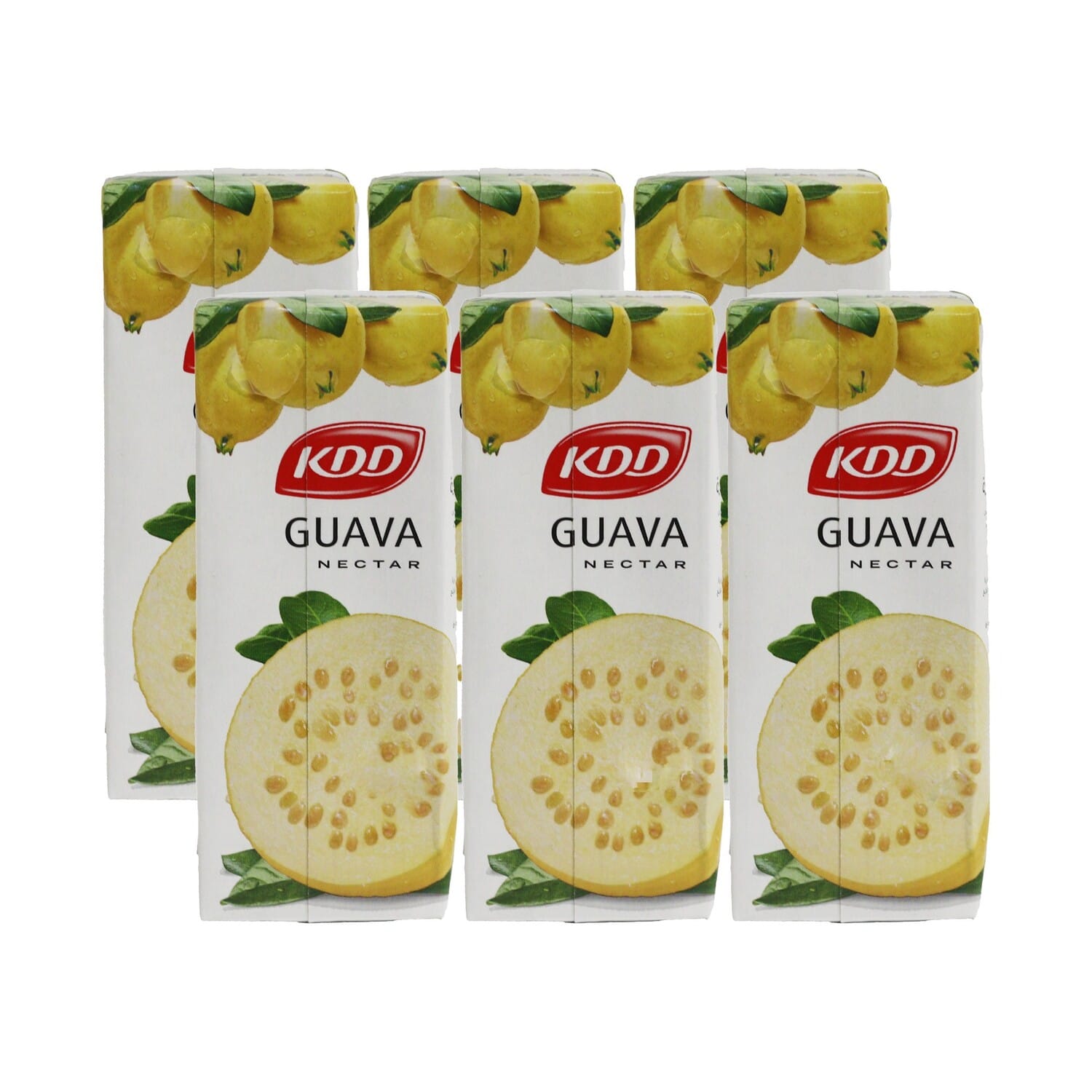 KDD Guava Nectar Juice 180mlX6