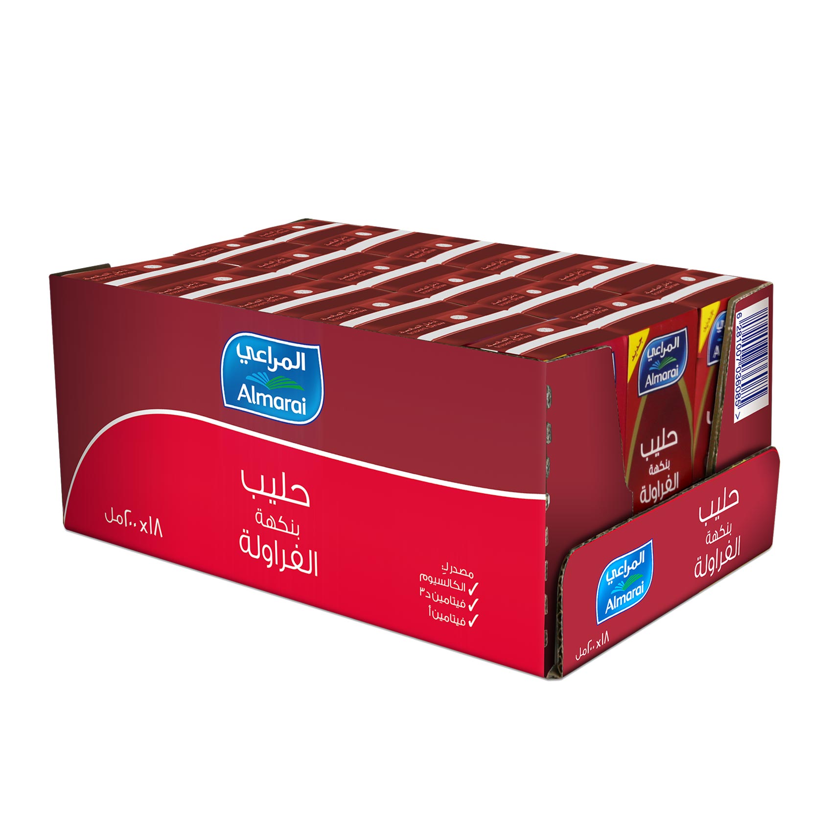 Almarai Strawberry Flavoured Milk 18*200ml