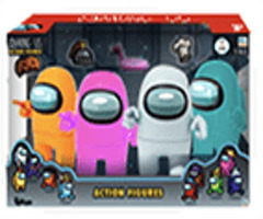 Among Us Action Figures Pack of 4