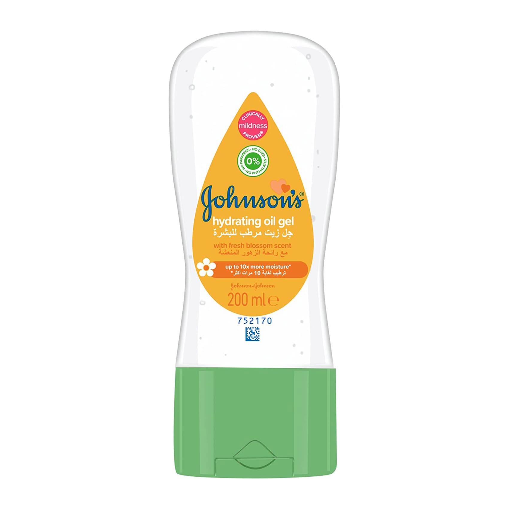 Johnson's Hydrating Oil Gel with Fresh Blossom Scent 200ml