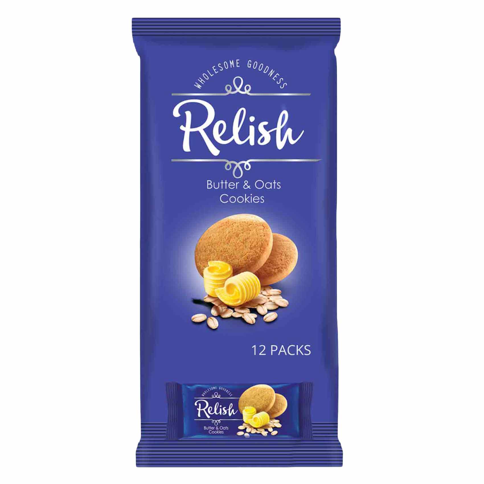 Relish Butter and Oats Cookies 12*42g