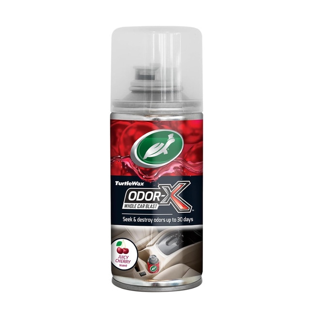Odor X Whole Car Blast Car Odor Remover Seek & Destroy Odors Upto 30 Days 100ml Juicy Cherry Blast Scent Freshener