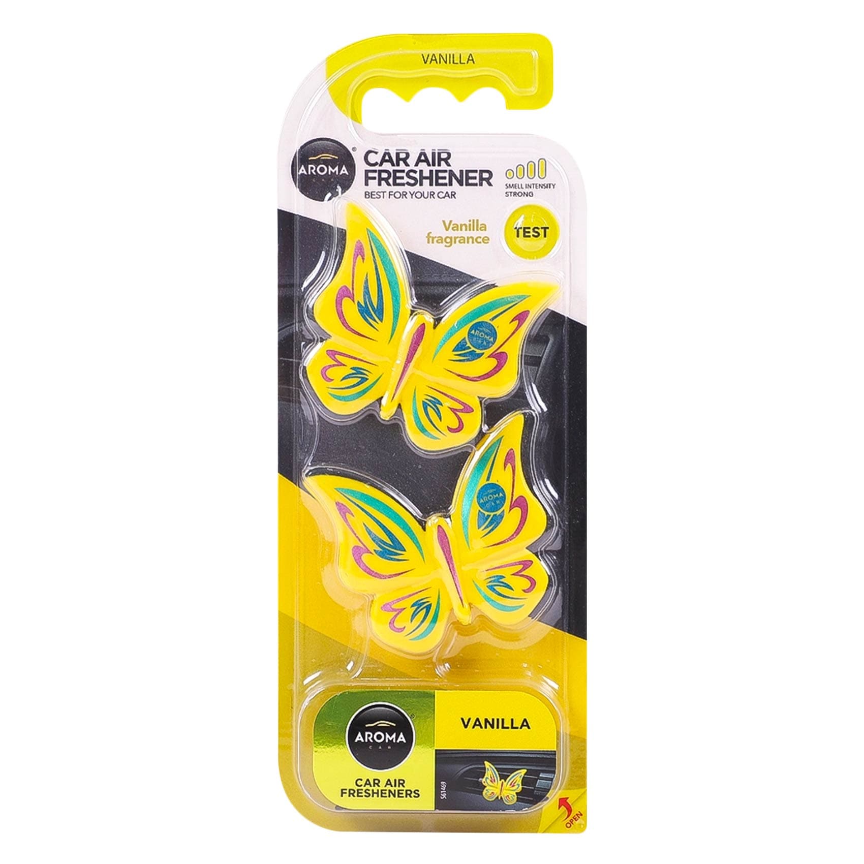 Aroma 2 Butterfly Air Freshener, Vanilla