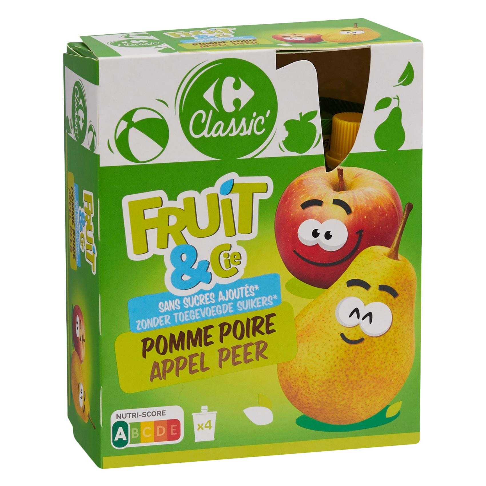 CRF KID COMPOTE APPLE PEAR 90GX4