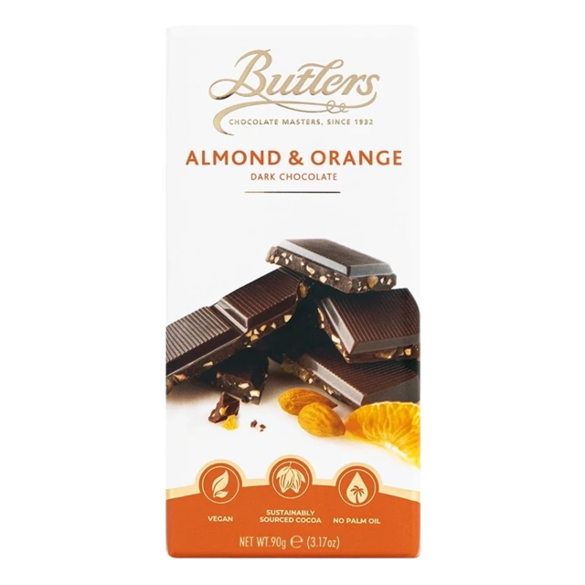 Dark Almond & Orange Bar 90 G