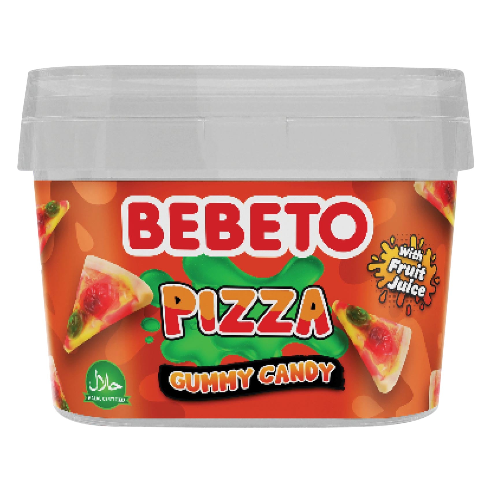 Bebeto Pizza Gummy Candy 150g
