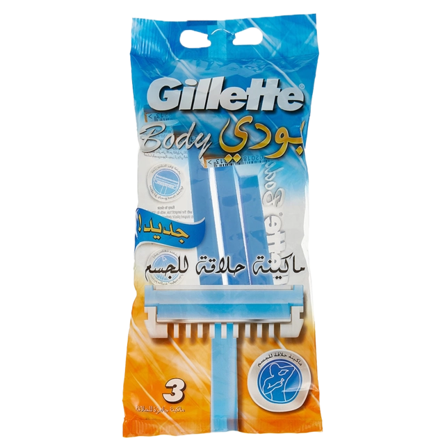 Gillette Body Disposable Razors 3pcs
