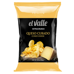 El Valle Cured Cheese Extra Crunch Potato Chips 150g