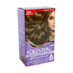 Wella Koleston 7/1 Medium Ash Blonde Hair Color Cream 1pc