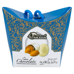 Arjoon White Chocolate Coated Dates with Almond 125g
