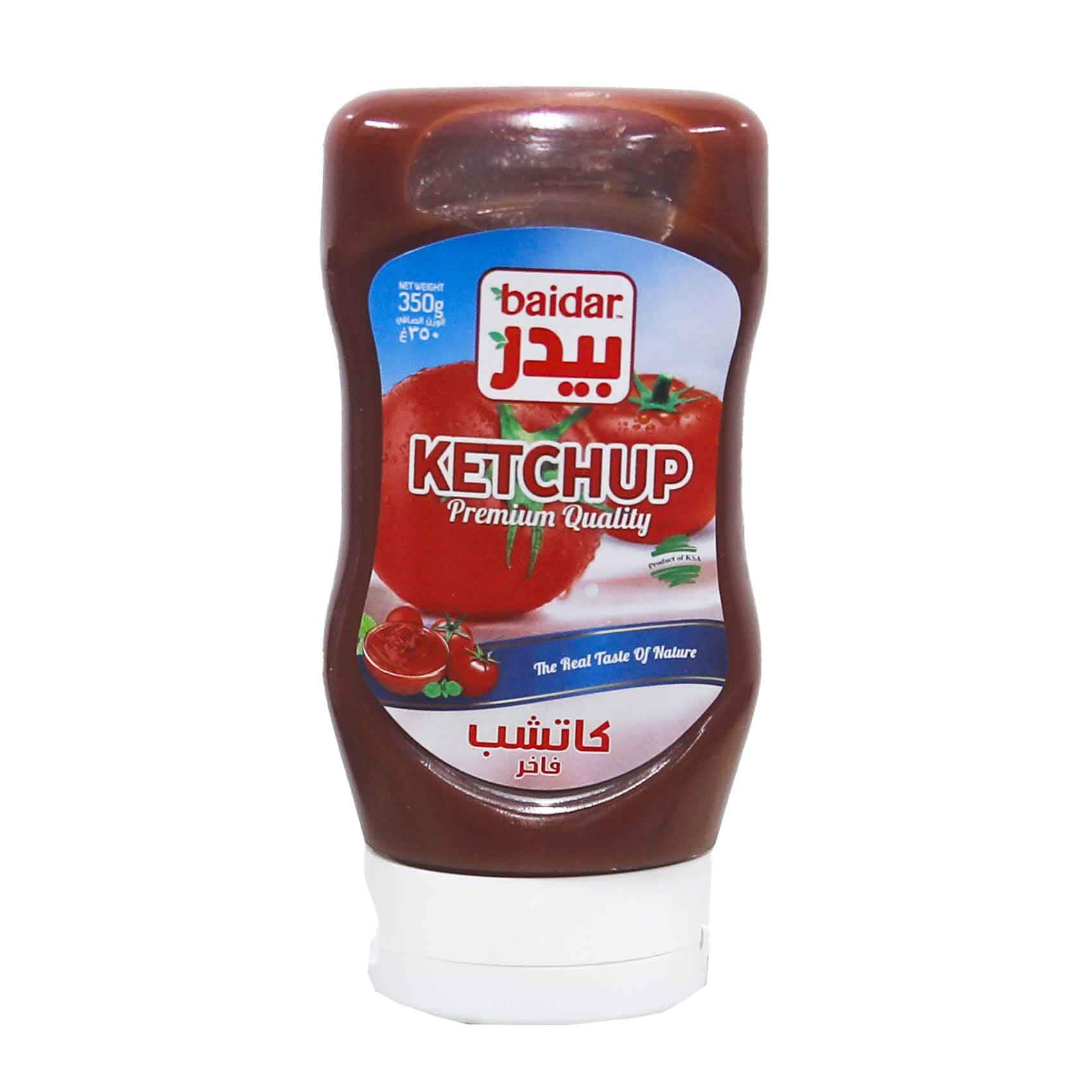 Baidar Ketchup Squeeze Bottle 350g