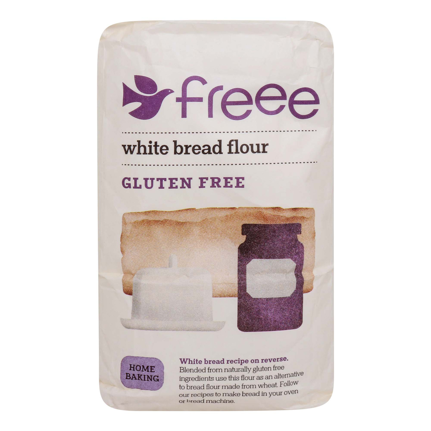 Doves Farm Plain White Bread Flour Gluten Free 1 kg