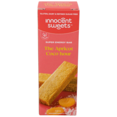 Innocent Sweets The Apricot Coconut Hour Bars 60g