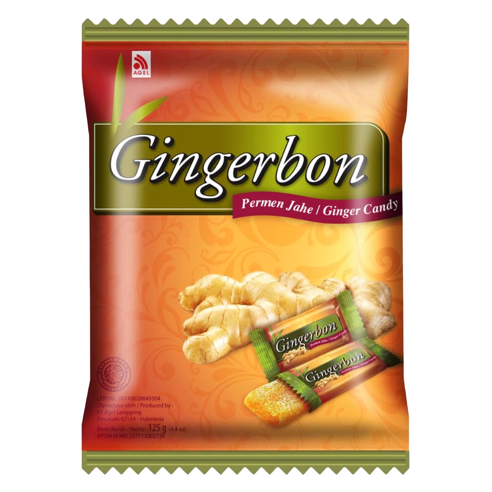 Gingerbon Ginger Candy 125g