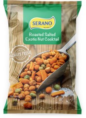 Serano Roasted Salted Exotic Nut Cocktail 150g