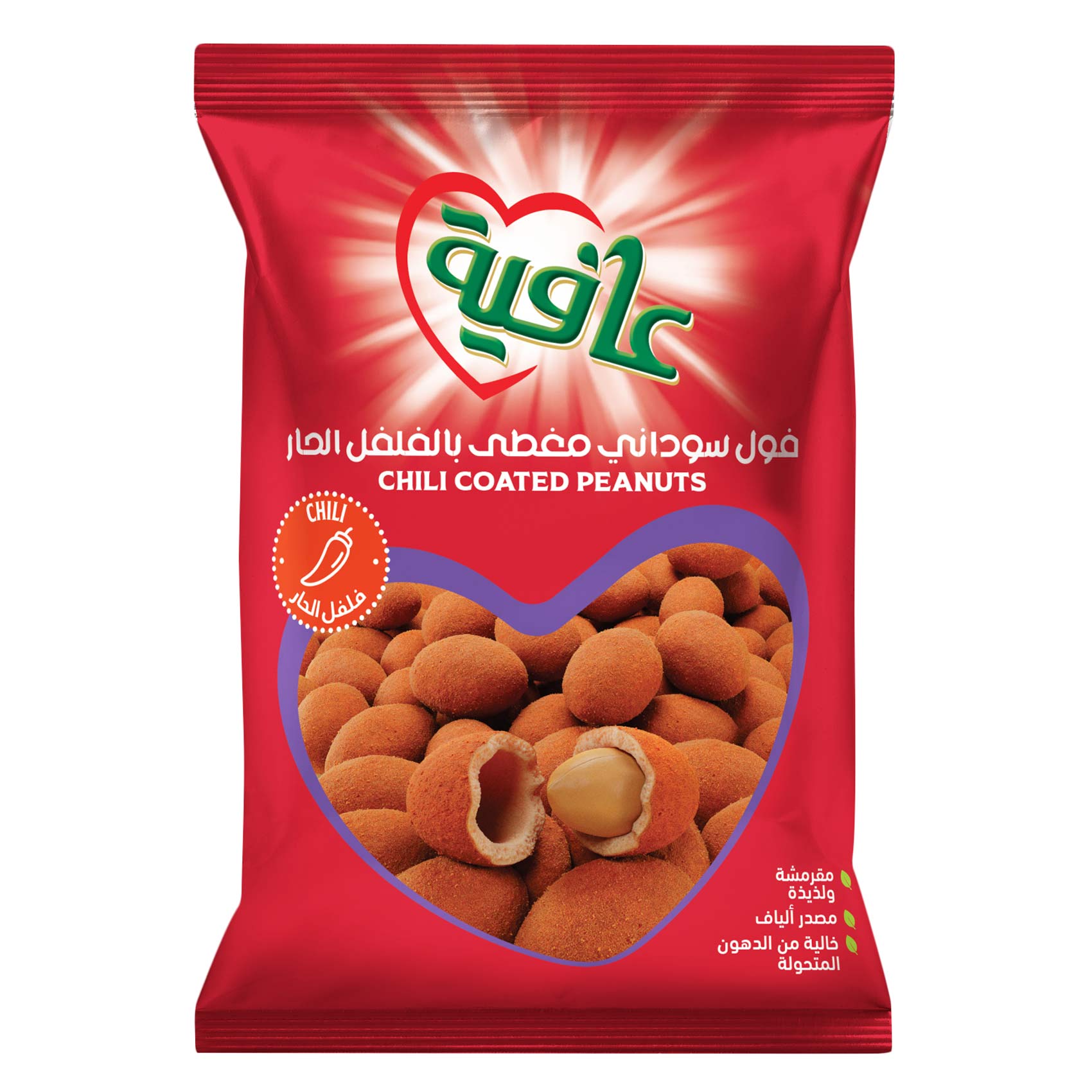 Afia - Peanuts Coated with Chili Flavor 48g