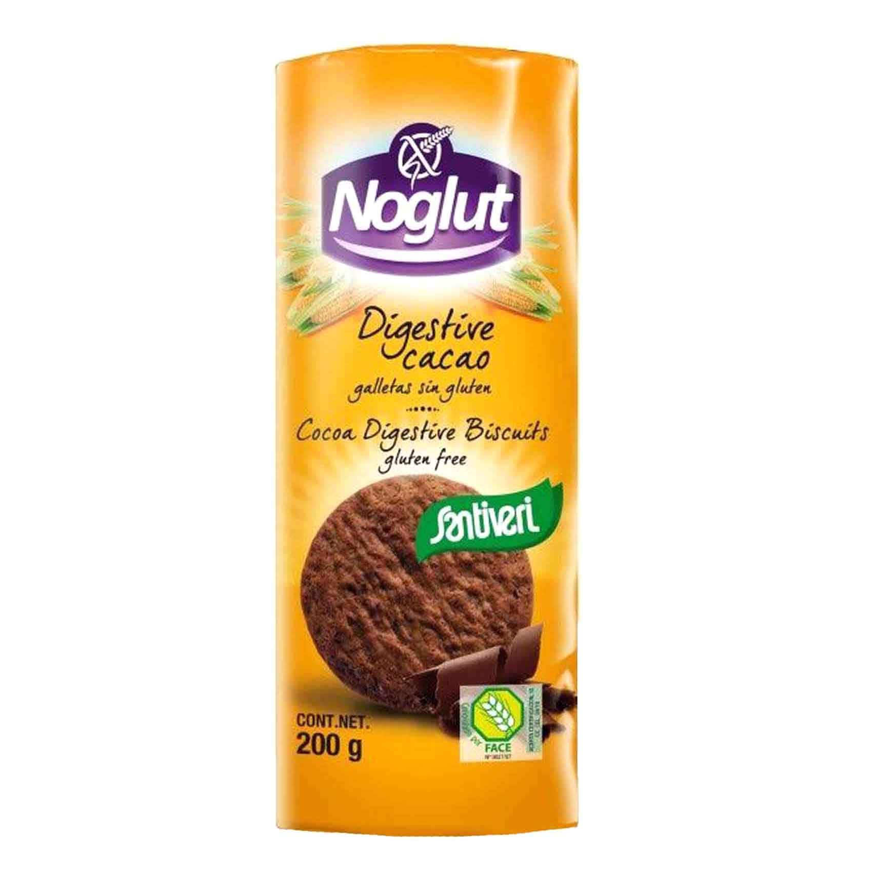 Noglut Cocoa Digestive Biscuits 200g