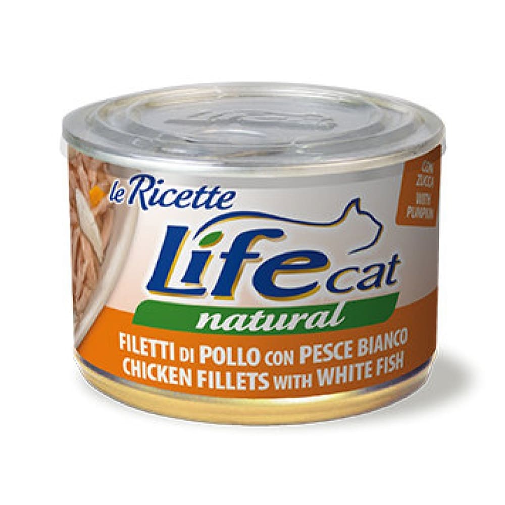 Life Cat Chicken with Fish Canned Cat Food - 150 g