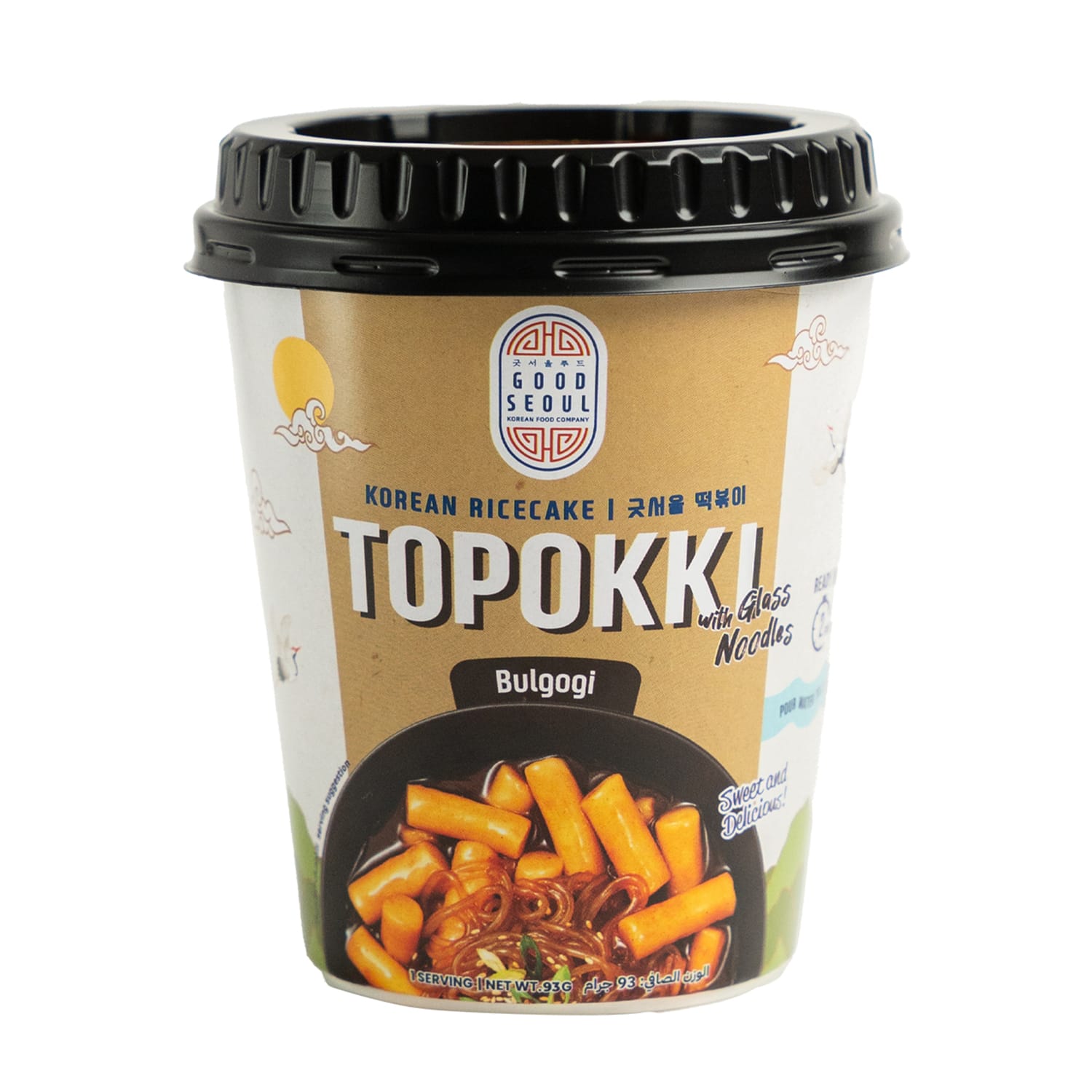 Good Seoul Korean Rice Cake Topokki Bulgogi 93g