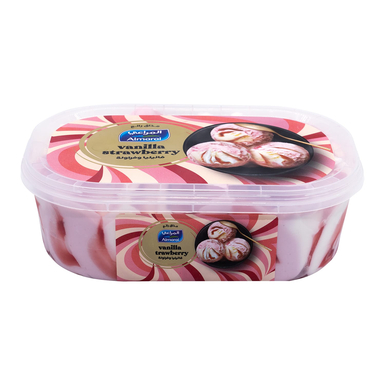 Almarai Vanilla Strawberry Ice Cream 900 ml