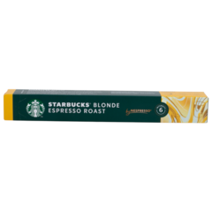 Nespresso Starbucks Blonde Espresso Roast Coffee Capsules 53g