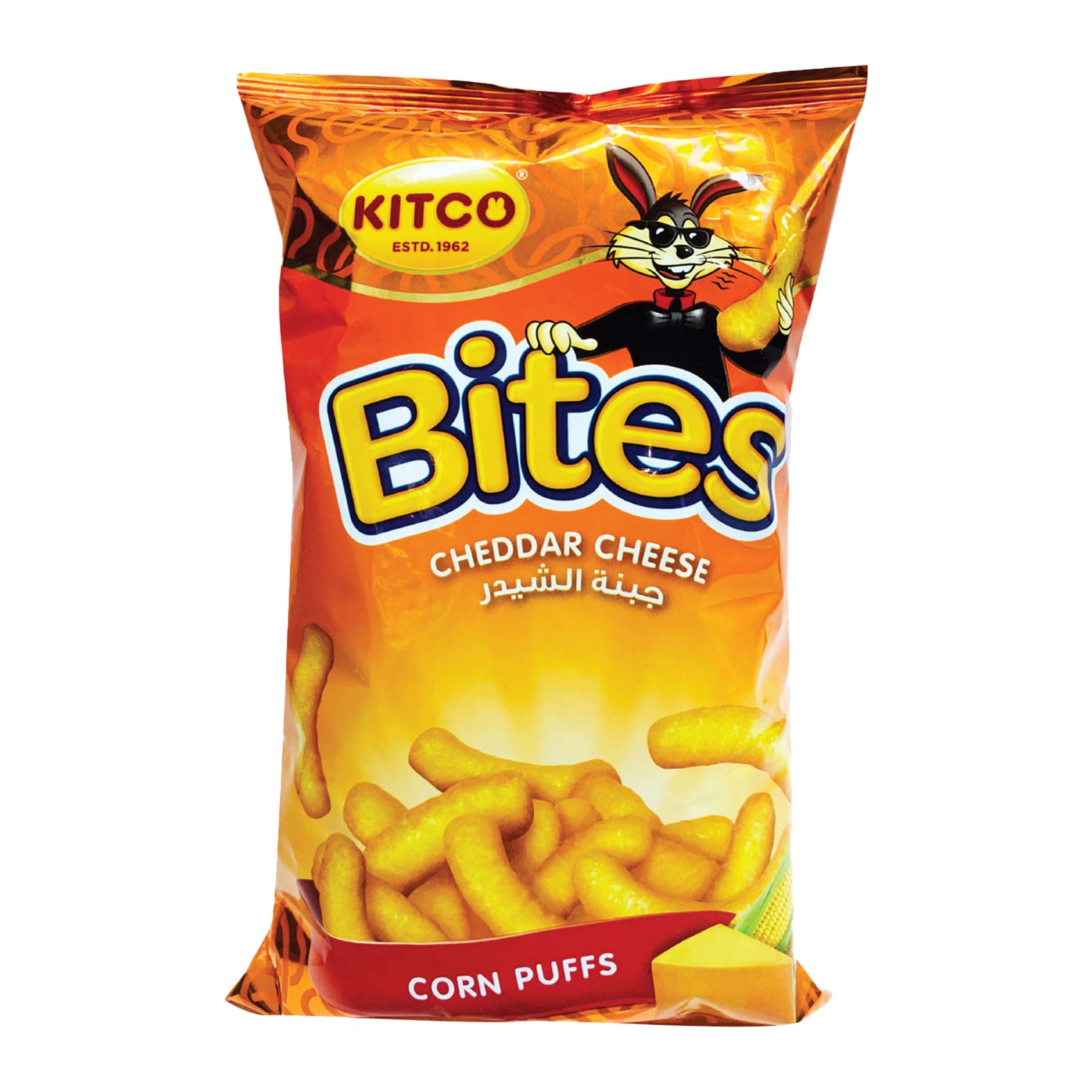 Kitco Puff-X Bites Cheese Corn Puffs 16g