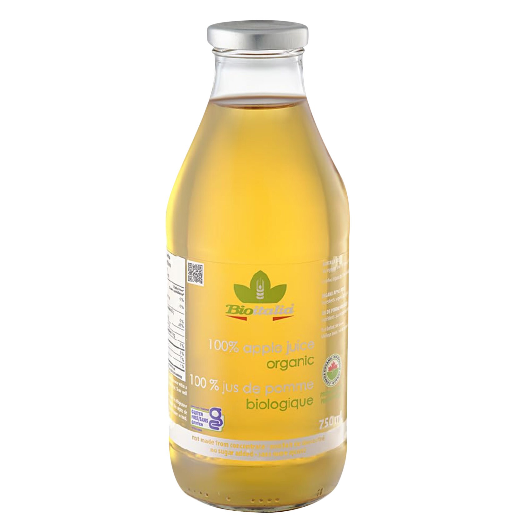 BIOITALIA ORGANIC APPLE JUICE 750ML