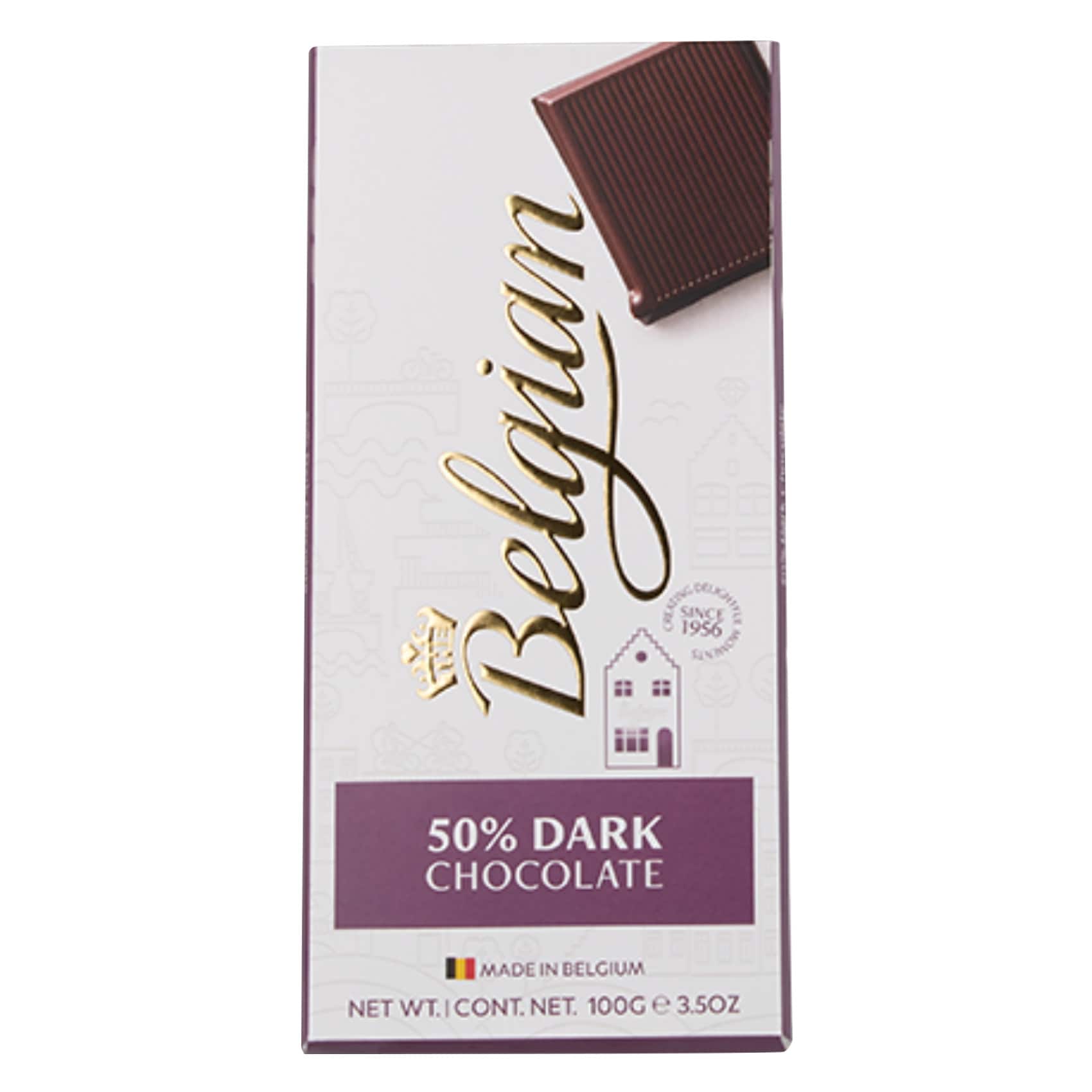 Belgian 50% Dark Chocolate – 70 g